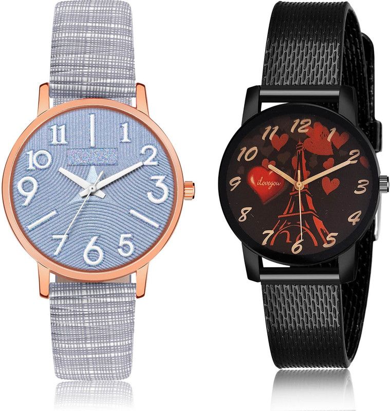 Analog Watch - For Girls Latest Luxury 2 Watch Combo For Women And Girls - GM350-G533