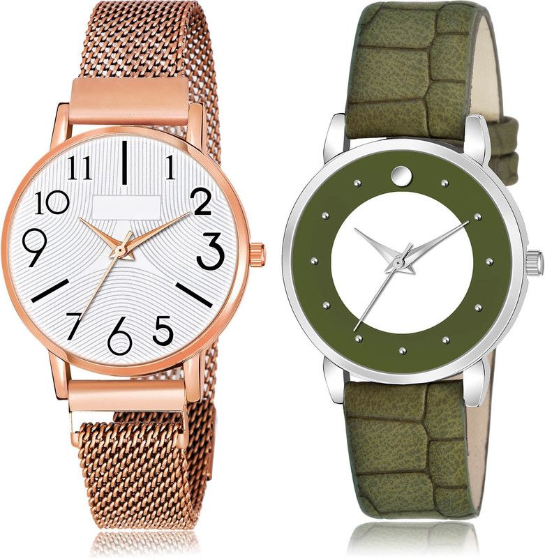 Analog Watch - For Girls Classical Exclusive 2 Watch Combo For Women And Girls - GW60-GM336