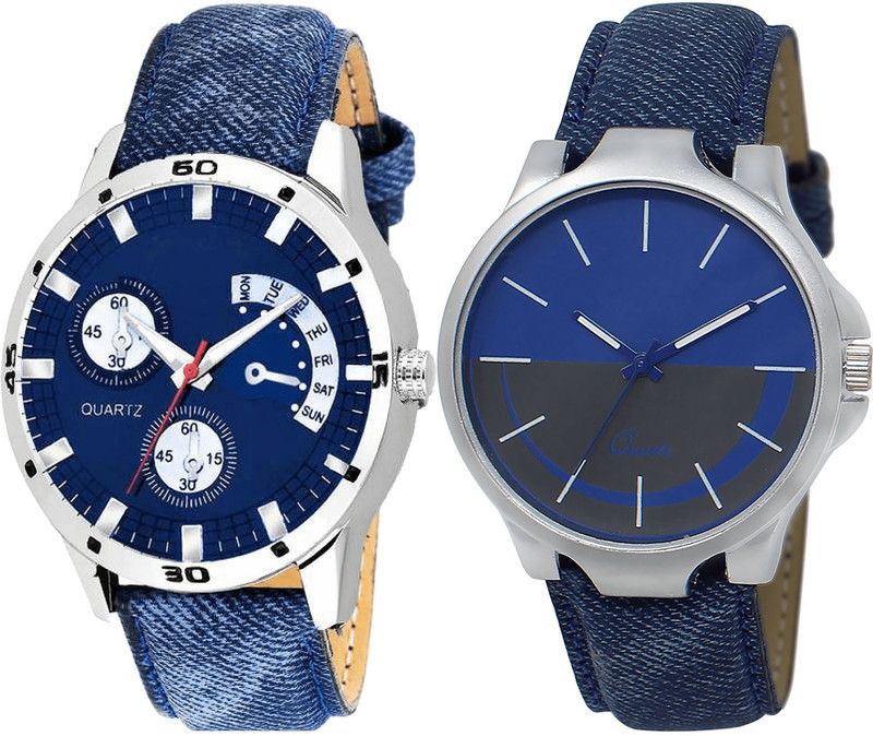 combo watch Analog Watch - For Boys Men Watch - B57-BL46.24 (Combo Of 2 )