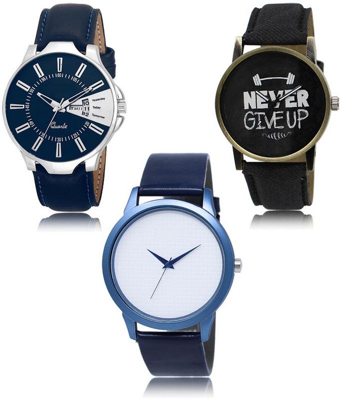 SHIPKART Analog Watch - For Men NEW Luxurious Attractive Stylish Combo SET OF 3 WATCH LR-23-27-33