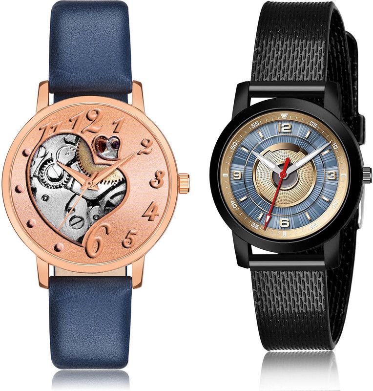 Analog Watch - For Women Brand New Royal 2 Watch Combo For Women And Girls - GM372-(17-L-10)