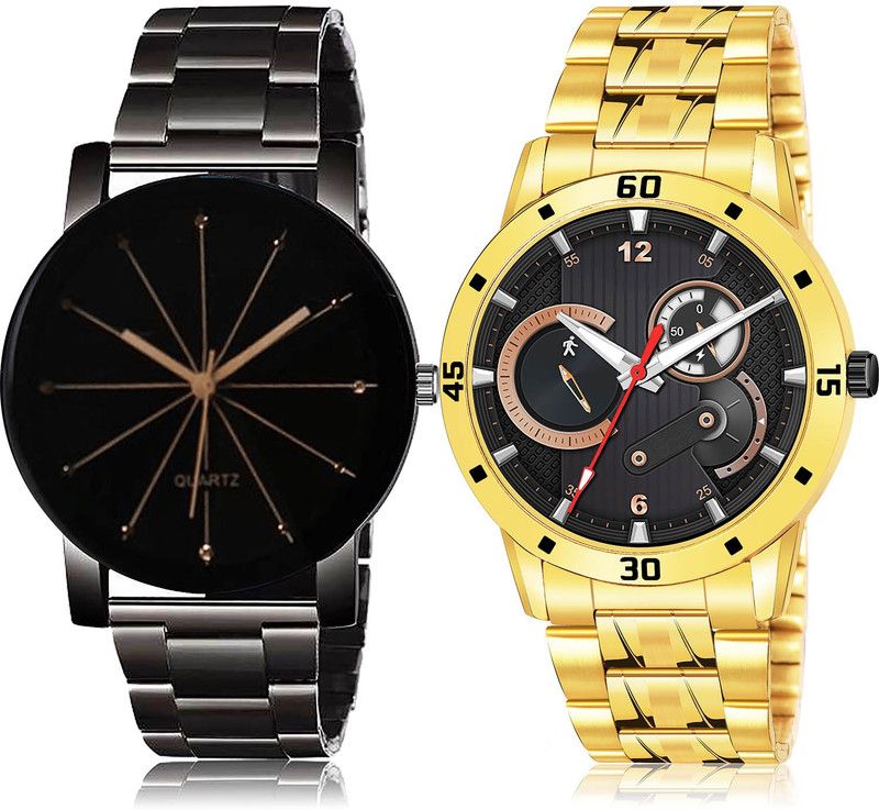 Analog Watch - For Men Modern Fancy 2 Watch Combo For Boys And Men - BRM6-(19-S-21)