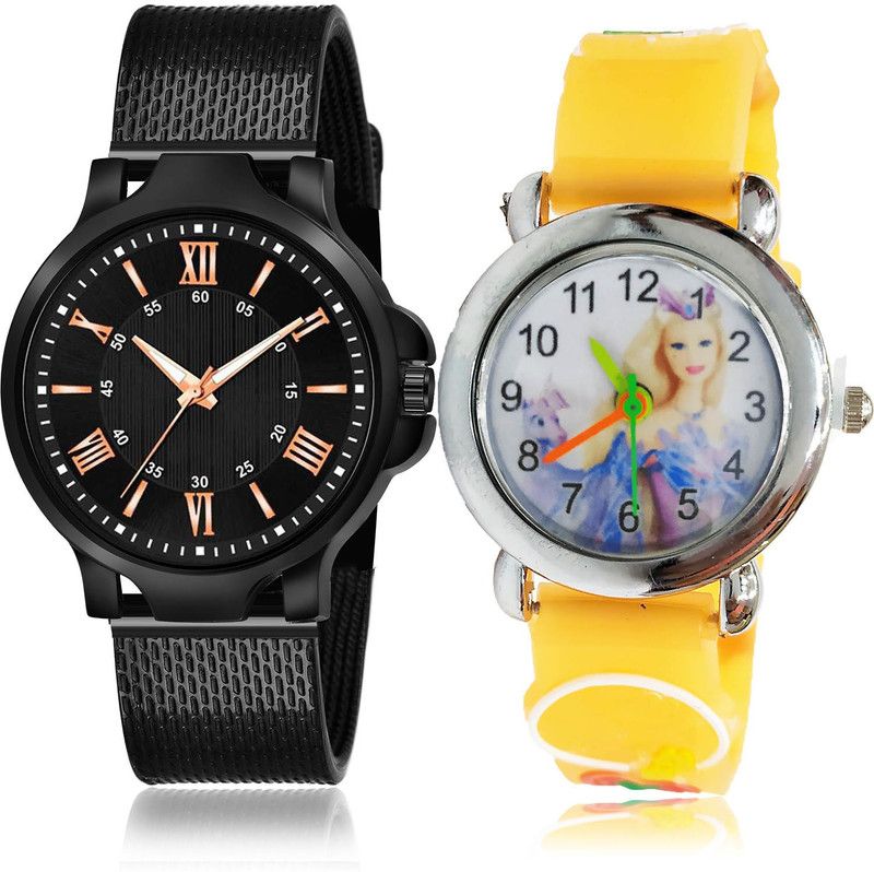 Analog Watch - For Boys Contemporary Casual 2 Watch Combo For Boys And Men - BRM36-BK26