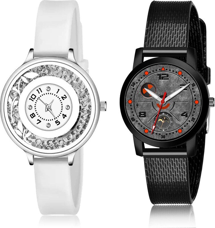Analog Watch - For Girls Modern Stylish 2 Watch Combo For Women And Girls - G90-(13-L-10)