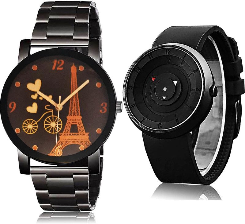 Analog Watch - For Men Brand New Fashionable 2 Watch Combo For Boys And Men - BCPL10-BC1