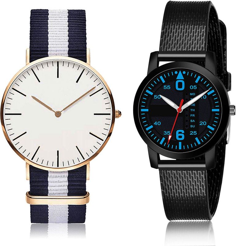 Analog Watch - For Girls Contemporary Unique 2 Watch Combo For Women And Girls - GC18-(24-L-10)