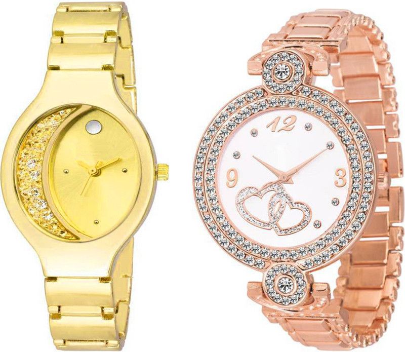 Analog Watch - For Women New Diamond Studded Part-Wedding Adition BB-07218