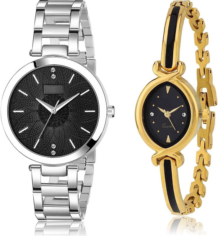 combo watch Analog Watch - For Girls Latest Casual Chain Combo Watch For Girls And Women - GM201-G121