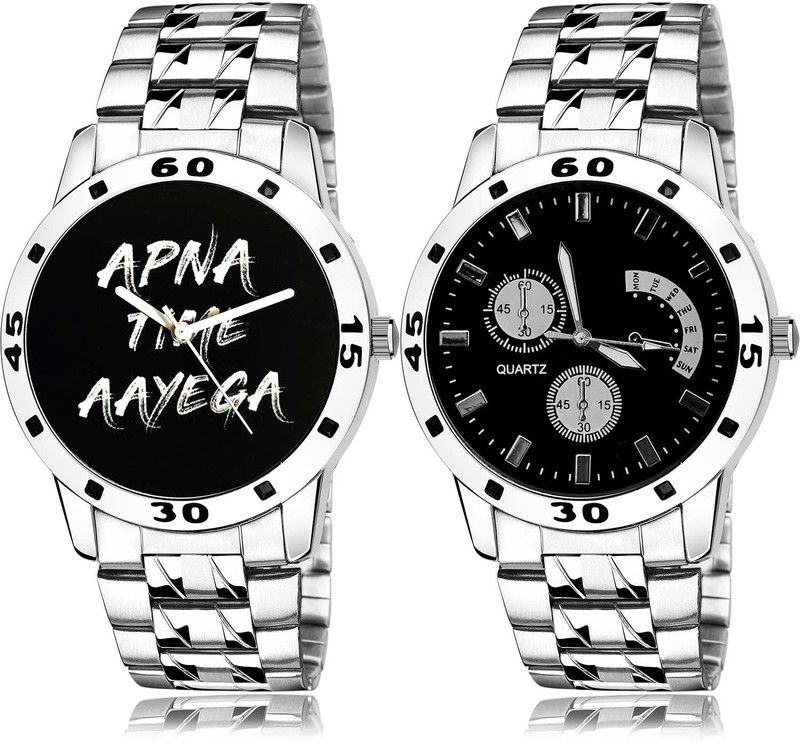 combo watch Analog Watch - For Boys B414-B83 (Combo Of 2 )