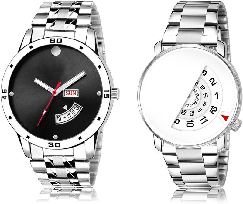New Latest Designer Combo of 2 Analog Watch - For Men LR104-LR106