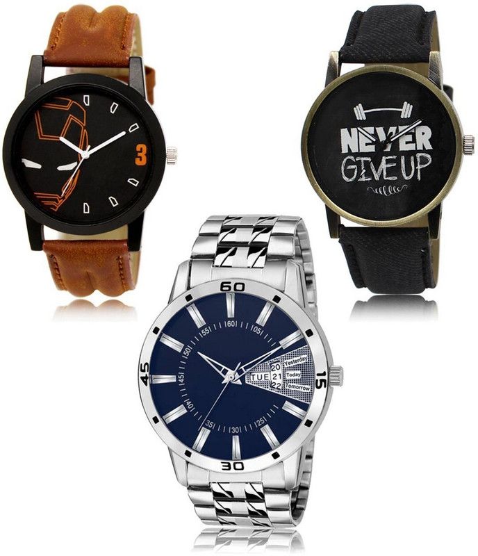 New latest Designer Combo of 3 Analog Watch - For Men LR-04-27-102