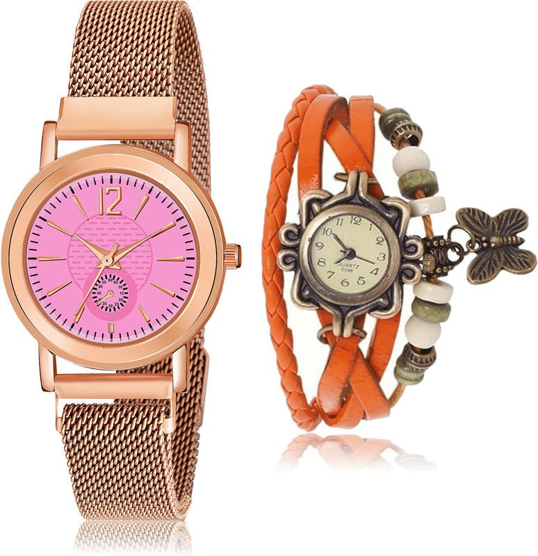 Analog Watch - For Girls New Fashion 2 Watch Combo For Women And Girls - GW41-G62