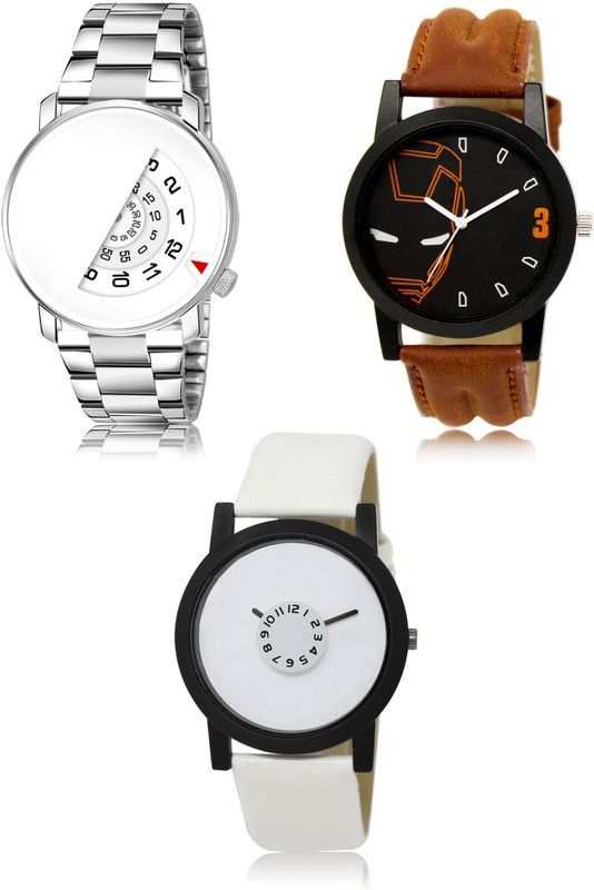 New latest Designer Combo of 3 Hybrid Smartwatch Watch - For Men 106-04-26
