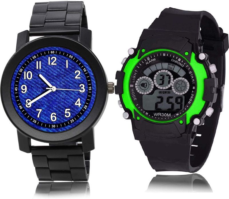 Analog Watch - For Men New Quartz Chain Watch And Kids Watch - B796-B3 (Combo Of 2 )