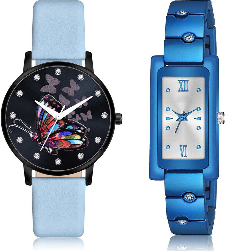 Analog Watch - For Women Latest Unique 2 Watch Combo For Women And Girls - GM380-G564