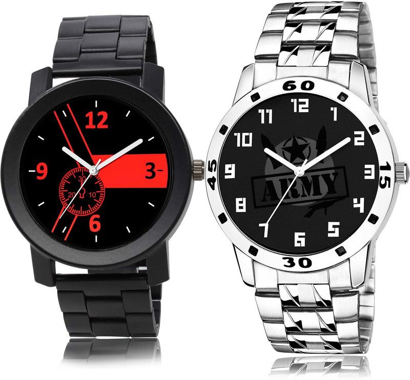 combo watch Analog Watch - For Men & Women New High Quality Chain Watch Watch - B690-B992 (Combo Of 2 )
