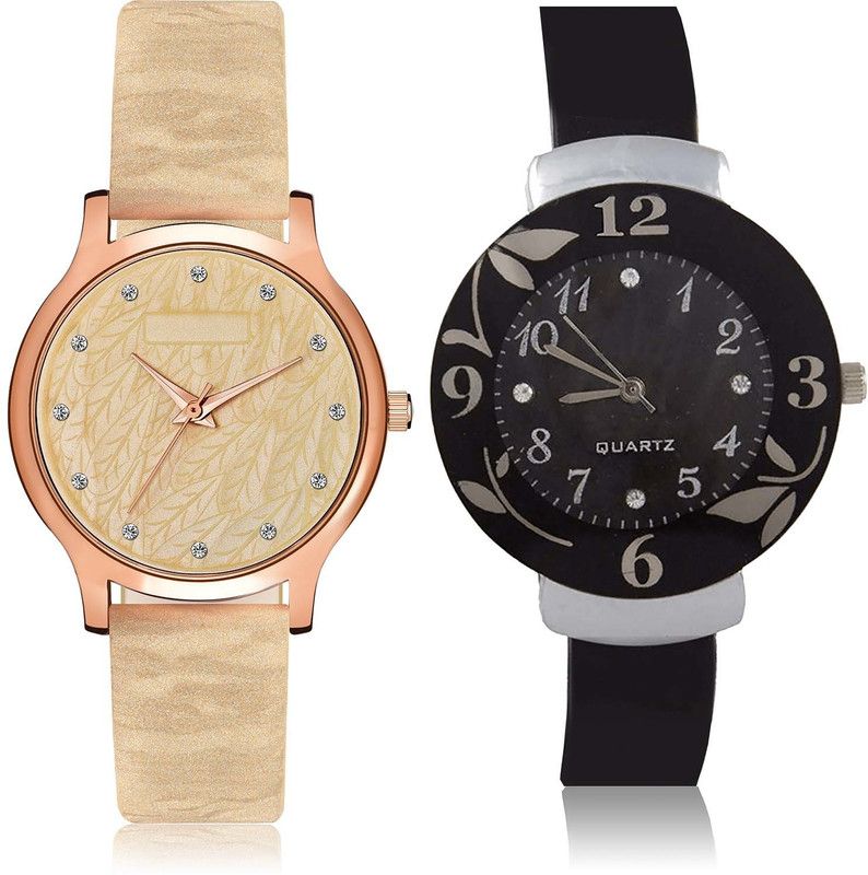 combo watch Analog Watch - For Girls Brand New Exclusive Flower 2 Watch Combo For Girls And Women - GM332-G24