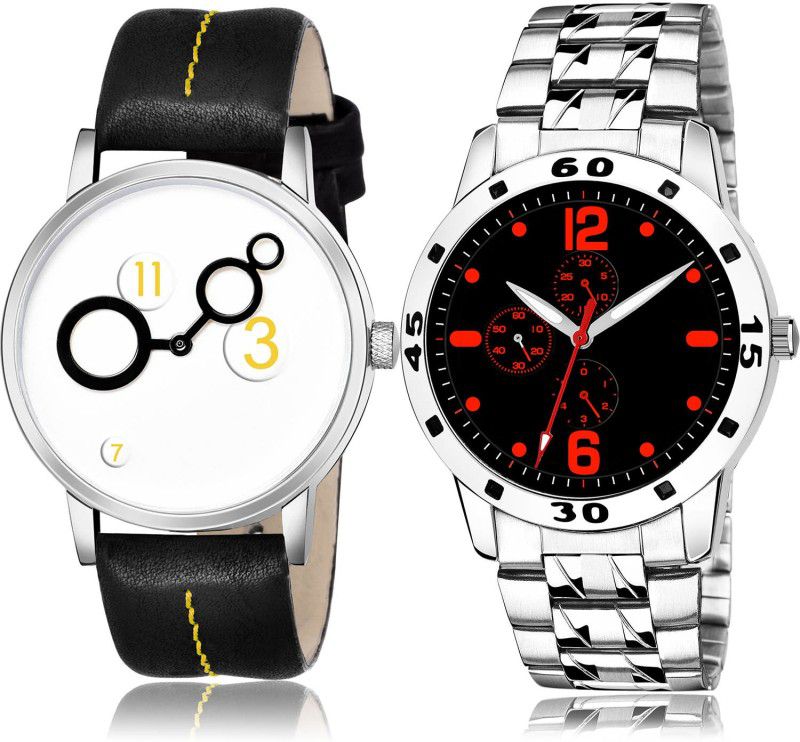 Analog Watch - For Men Brand New Collegian 2 Watch Combo For Boys And Men - BM14-(69-S-19)