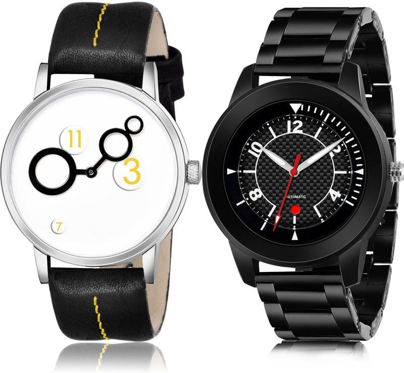 Analog Watch - For Men Classical Party Wedding 2 Watch Combo For Boys And Men - BM14-(66-S-20)