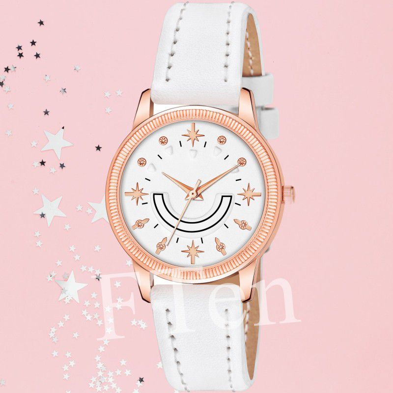 for Girls and Women Stylish Leather Belt Best 2023 New Analog Watch - For Girls MW65 New Unique Designer Analog