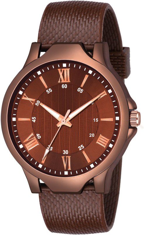 New Arrival Fast Selling Track Designer All Brown Dial Unique Watch Analog Watch - For Men KUMBH 512 BRN