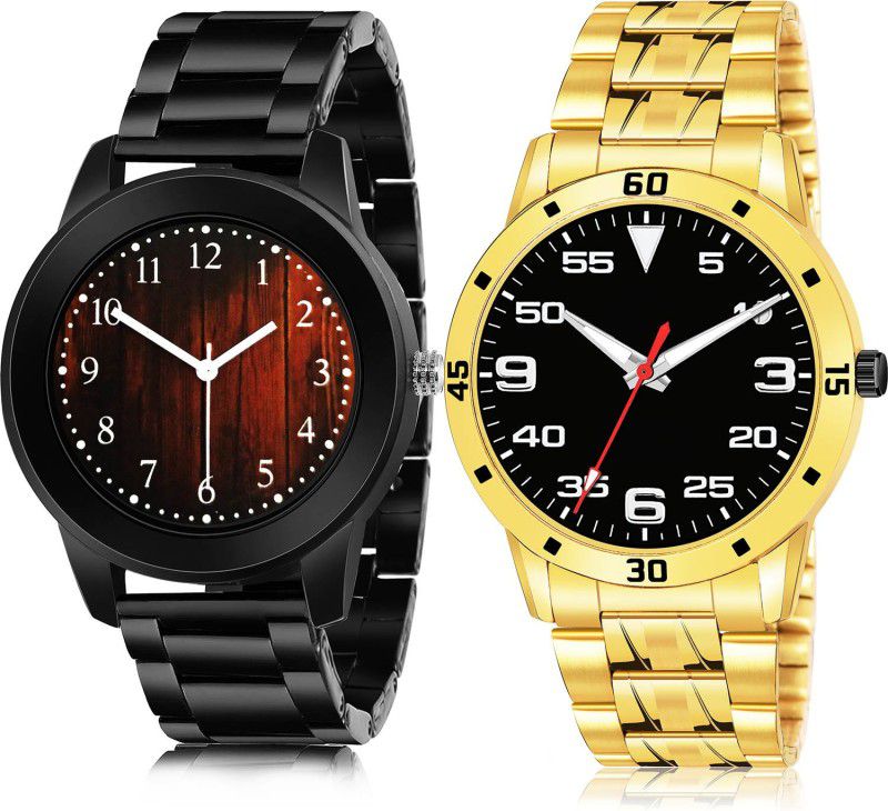 Analog Watch - For Men Modern Fashion 2 Watch Combo For Boys And Men - B661-(75-S-21)