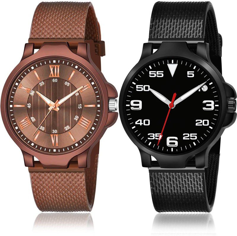 Analog Watch - For Men Modern Collegian 2 Watch Combo For Boys And Men - BRM38-(75-S-10)