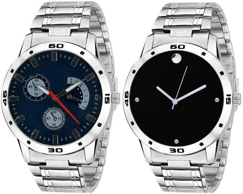 Analog Watch - For Men Blue And Black Dial S3-303-304