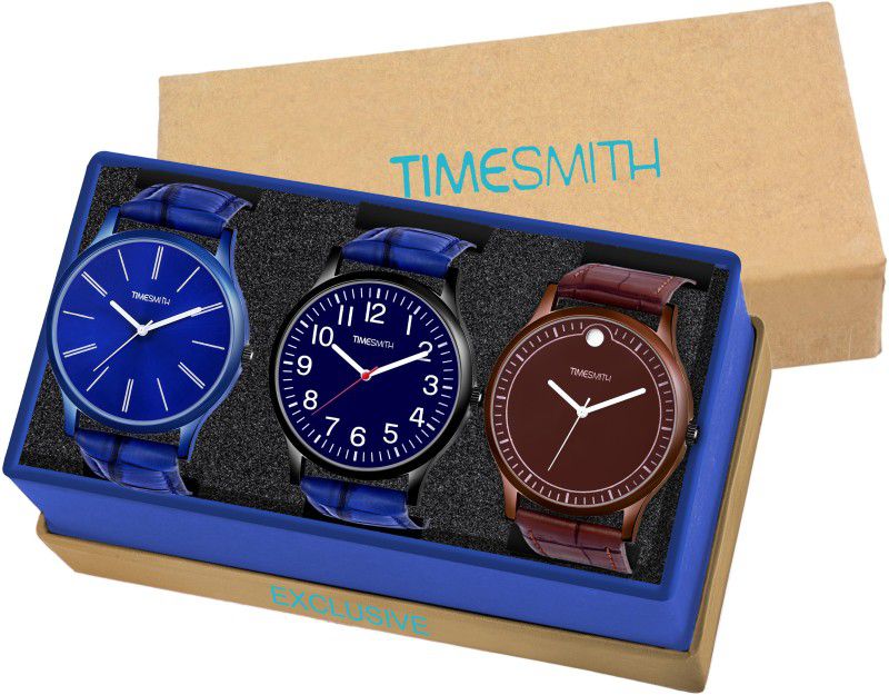 Combo Gift Set of 3 Designer Analog Watches Analog Watch - For Men CTC-006-008-013