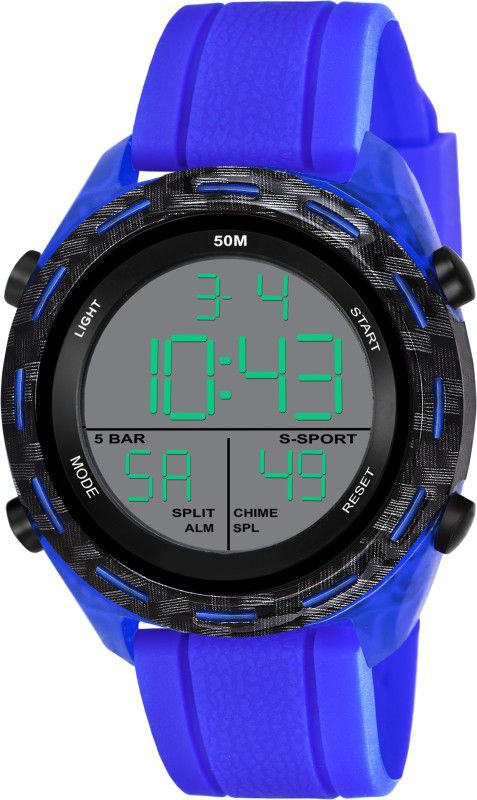 9096 BLUE DIGITAL WATCH Digital Watch - For Men