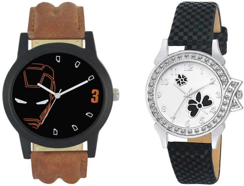 Analog Watch - For Men & Women 031-Newly Arrival Analog Watch For Men And Women-For Couple Combo