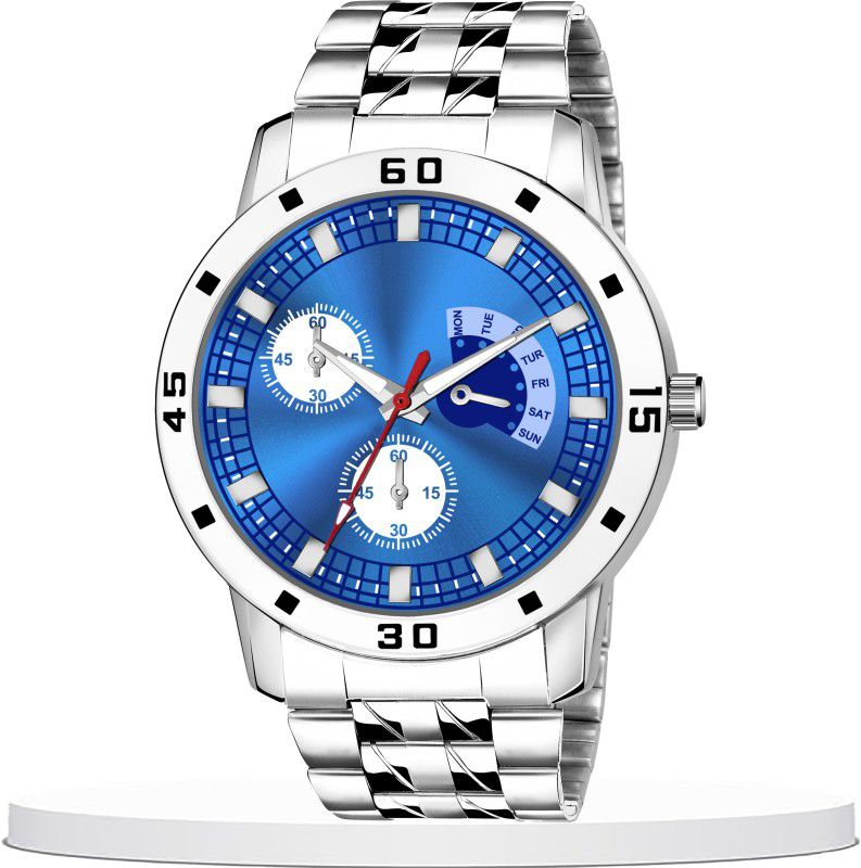 Zivanto Most Beautiful Best Wedding Return Gift Fast Selling Attractive Premium Analog Watch - For Men Best Silver Bracelet Analog Watches Special Collection Expensive Stainless Steel