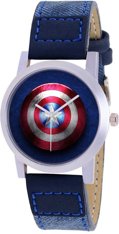 Analog Watch - For Men Exclusive Captain America SHIELD 07