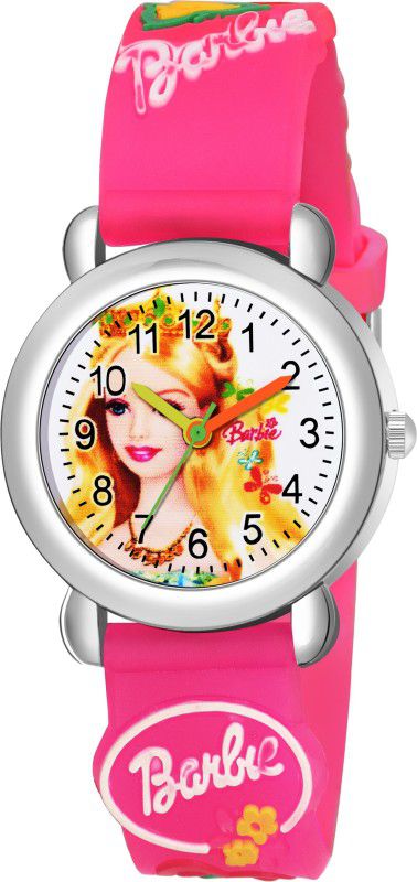 pink Barbi Analog Watch - For Boys