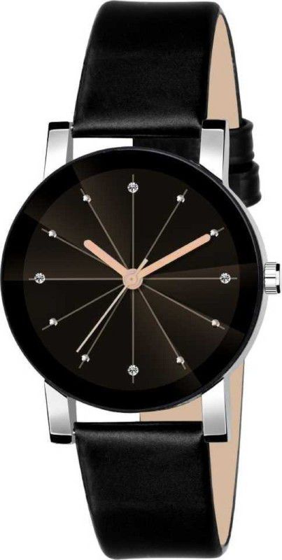Analog Watch - For Girls New Dial Attractive look leather straps watch