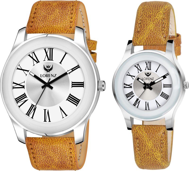 Two Tone Dial Analog Couple Watch Analog Watch - For Boys & Girls AM-13A