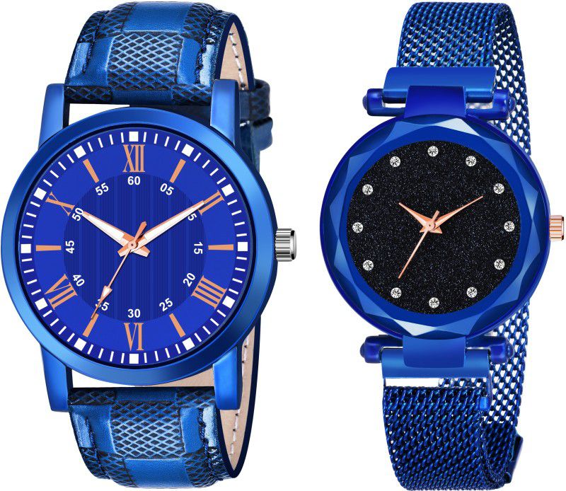 Trendy Couple Watches 32 Couple Combo Watches for Lovers Analog Watch - For Couple