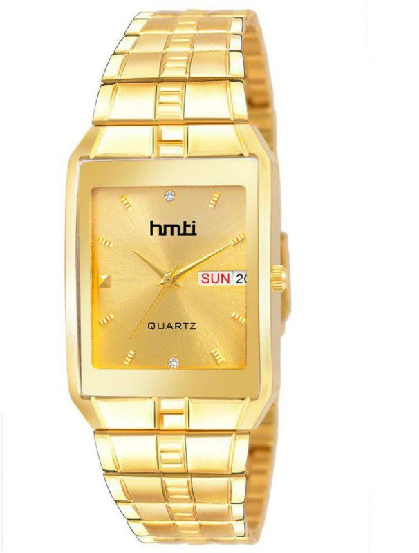 Original Gold Plated Day And Date Analog Watch - For Men 1023-GLD