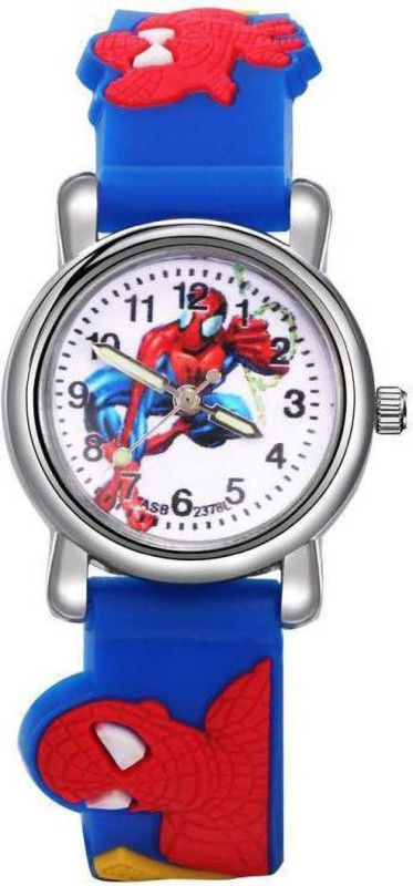 Analog Watch - For Boys & Girls New Studded Blue Spider Kids watch Analog Watch-For Boys & Girls