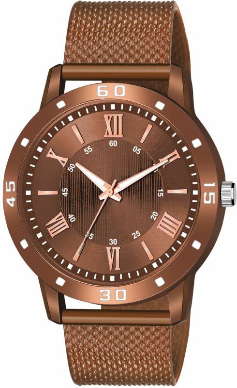 New Arrival Fast Selling Track Designer Brown Dial Unique Watch Analog Watch - For Men KUMBH 533 BRN