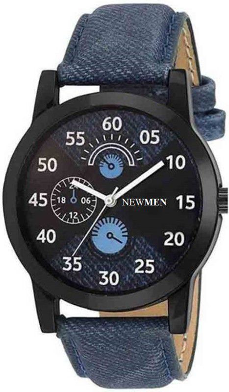 A002 Analog Watch - For Men Fourforty Leather Strap