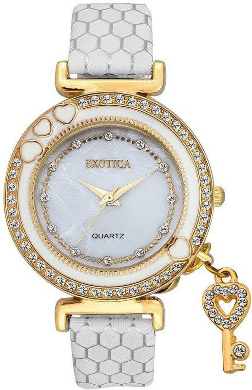 Special collection for Women Analog Watch - For Women EFL-500-Gold-White