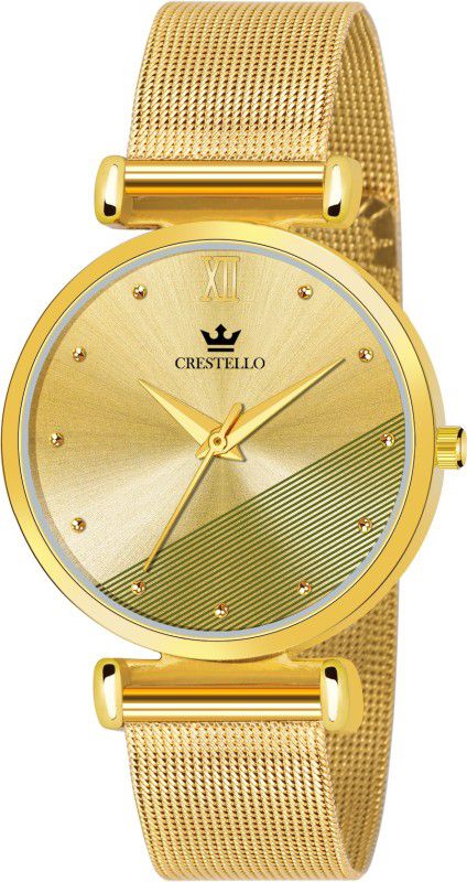 Analog Watch - For Women CR108-GOLD-CH