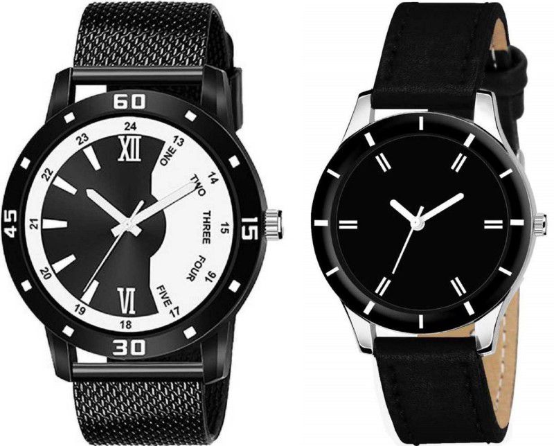 Couple Combo Watches for Lovers Combo Watches for Couple Lovers Hubby Wifey 11 Analog Watch - For Couple