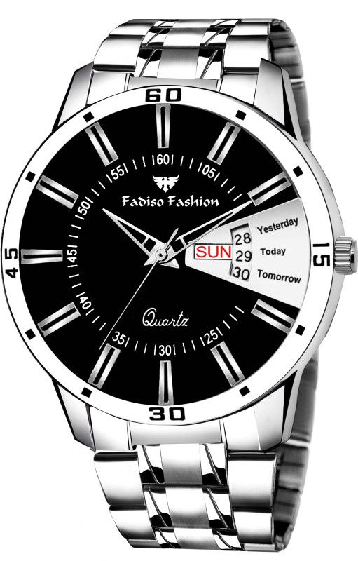 Day and date series Analog Watch - For Men FF-011570- BLACK Gents Special Free Style Design