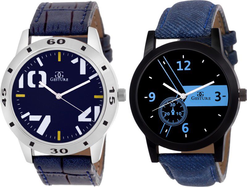 Analog Watch - For Men 6171 Royal Blue Pack Of 2
