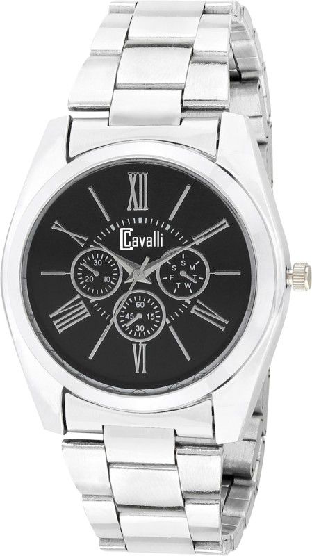 Exclusive Analog Watch - For Women CW 439 Black Dial Stainless Steel