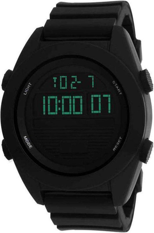 Black Watch Waterproof Stylish Back Light Digital Watch - For Boys Black Army Digital Sport Multi Function