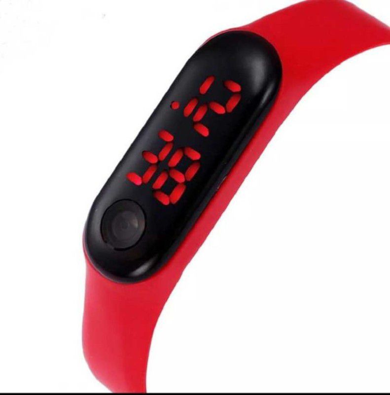 Digital Watch - For Boys (DYN258) LED Oval Watch For Boys And Girls Digital Watch