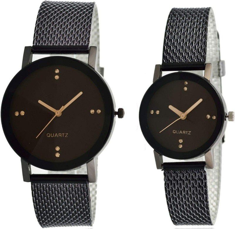 Lovely Lovers Analog Watch - For Men & Women New Generation Couple Watch Fashionable Style